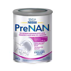 Суміш суха PreNAN для харчування недоношених дітей та дітей, народжених із малою масою тіла з народження 400г